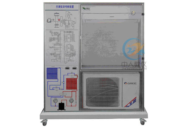 变频空调机电气控制实训装置,变频空调制冷系统电路实验台
